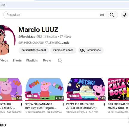 CANAL COM 53 MIL MUSICA ENGAJADO