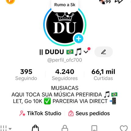 Conta com quase 5k tik tok shop ativo ✅