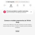 CONTA DO TIKTOK COM SHOP ATIVO +3K SEGUIDORES (NICHO MASCULINO)