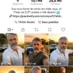 CONTA DO TIKTOK MONETIZADA +10,1K SEGUIDORES (ENGAJAMENTO REAL)