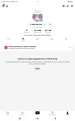 CONTA DO TIKTOK MONETIZADA + SHOP ATIVO +10,4K SEGUIDORES (ENGAJAMENTO REAL)