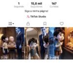CONTA DO TIKTOK MONETIZADA +15,8K SEGUIDORES (ENGAJAMENTO REAL)