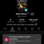 CONTA DO TIKTOK COM SHOP ATIVO QUASE 10K SEGUIDORES +150K CURTIDAS