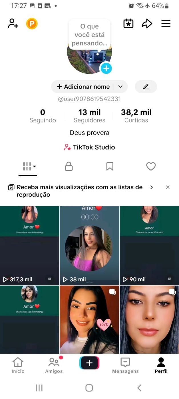 @user9078619542331_print_1 (1) CONTA DO TIKTOK MONETIZADA +13K SEGUIDORES +38,2K CURTIDAS (ENGAJAMENTO REAL) - Imagem 1