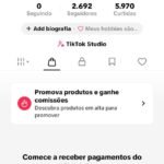 CONTA DO TIKTOK COM SHOP ATIVO +2,6K SEGUIDORES (ENGAJAMENTO REAL)