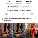 CONTA DO TIKTOK MONETIZADA +10,1K SEGUIDORES (ENGAJAMENTO REAL)