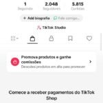 CONTA DO TIKTOK COM SHOP ATIVO +2K SEGUIDORES (ENGAJAMENTO REAL)