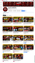CANAL 🟥⬛FLAMENGO🎴 ALERTA MENGÃO COM 8.227 INSCRITOS