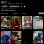 CANAL DO TIKTOK COM 1400 SEGUIDORES! CONTA ENGAJADA!!