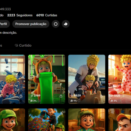 VENDO CONTA DO TIKTOK 2000 MIL SEGUIDORES