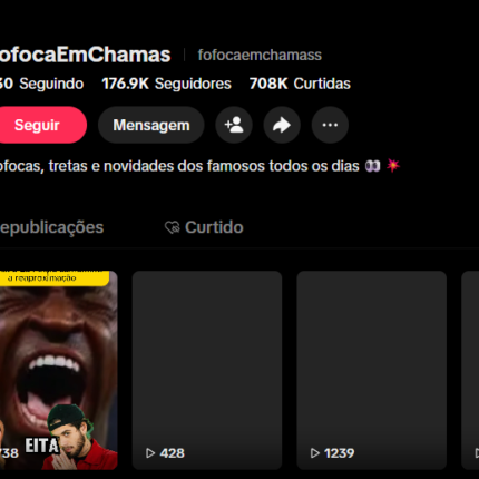 tiktok quase 180k tik tok shop ativo sem dec e monetização ativa