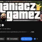 Canal Gigante de Games Top com 1.770.500 milhões de inscritos Monetizado e com muitas parcerias