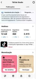CONTA DO TIK TOK SHOP ATIVO + LIVE STUDIO COM 2K DE SEGUIDORES - Imagem 3
