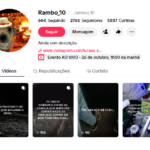 Conta tik tok shop 2765 Seguidores