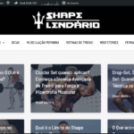 VENDO SITE FITNESS MUSCULAÇÃO ACADEMIA + 2 ANOS DE CRIAÇÃO TUDO PRONTO