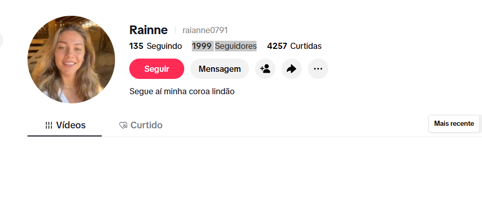 Captura de tela 2026-05-21 102122 conta tiktok shop brasil pronta para vender com 1999 Seguidores - Imagem 1