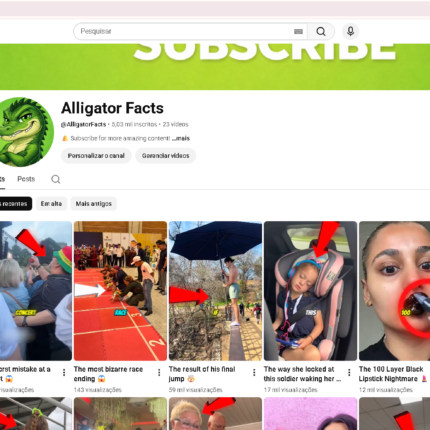 Canal de Curiosidades no idioma Inglês 5k De Inscritos