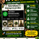 🌿 VENDO CANAL YOUTUBE PRONTO COM 13 MIL INSCRITOS | NICHO VERDE & DIY 🌿