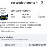 🚀CONTA DO INSTAGRAM (18,3 mil seguidores & 5,3 MILHÕES de viws em 30D) ganhando em torno de 2 MIL a 4 MIL novos seguidores por dia