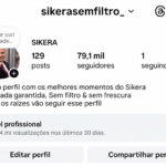 🚀CONTA DO INSTAGRAM (79,1 mil seguidores & 16,4 MILHÕES de viws em 30D) ganhando em torno de 3 MIL a 5 MIL novos seguidores por dia