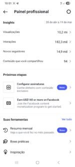 INSTAGRAM 110K | Nicho Famosos 🔥 +12 MILHÕES Views Em ABRIL 💥 +50% DE DESCONTO! - Imagem 4