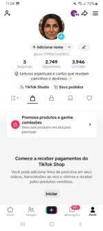 NOVO E ENGAJADO - PERFIL 2.7K + TIK TOK SHOP (SEM DOC, LIMPO E PERSONALIZÁVEL) - Imagem 2