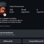 🔥 Perfil de Futebol 76K • 6M Views no mês