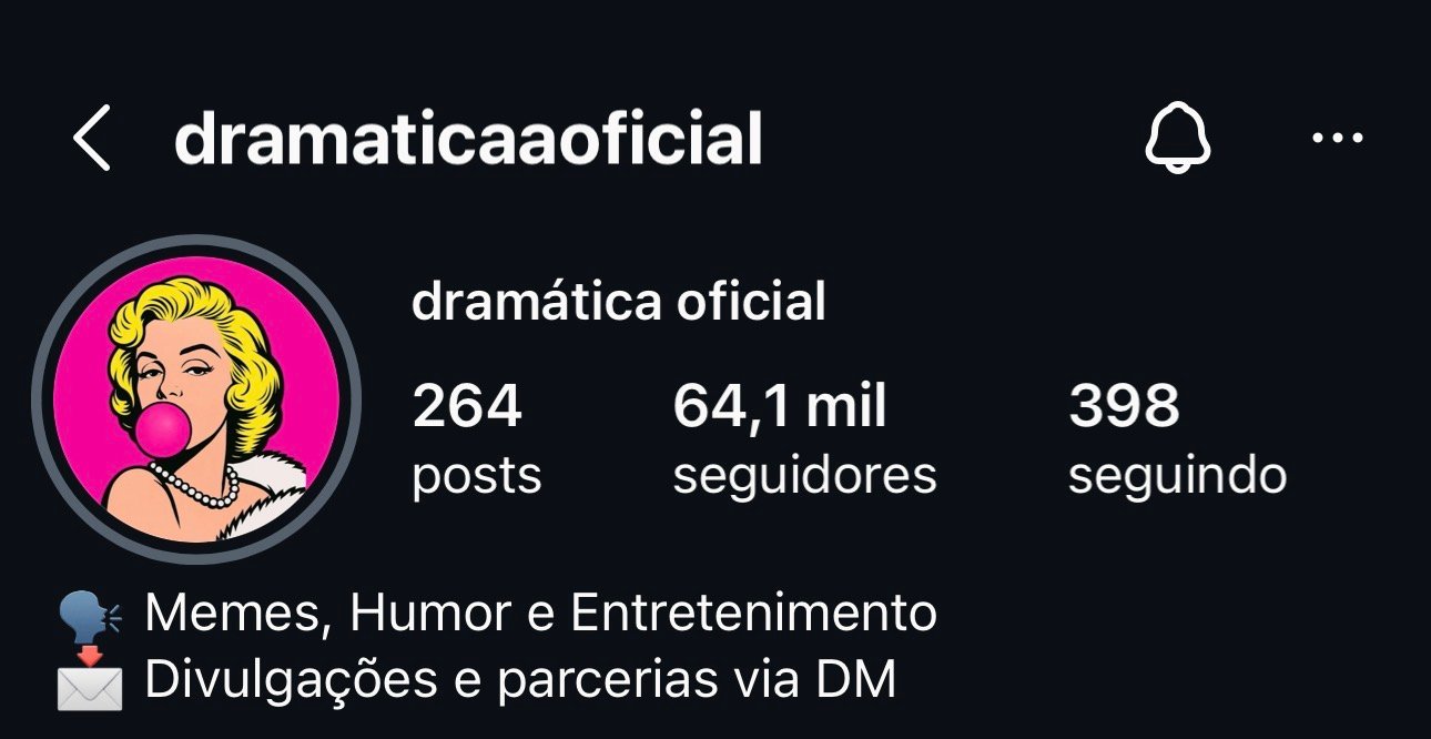 Screenshot Conta Instagram 64K de entretenimento - Imagem 1
