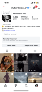 Insta raro com 998 mil Membros na comunidade, 79k stories a 100k 96% mulheres e 95% br 💯% Orgânico , valor mega promocional de