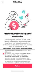 Conta tiktok 97.6 tiktok Shop ativo sem documento - Imagem 2