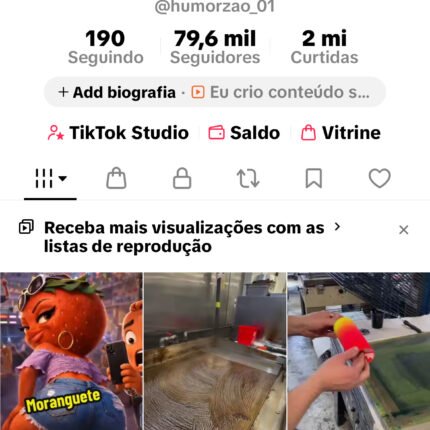 Conta do tiktok monetizada e Shop ativo pronto, estou vendendo pq precisando do