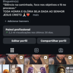 Conta Instagram muito rentável