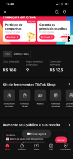 CONTA TIKTOK 134 MIL SEGUIDORES TIKTOK SHOP ✅ CONTA COM TODOS OS RECURSOS DISPONÍVEIS ✅ - Imagem 4