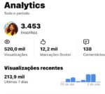 👉 Canal Curiosidades 3.45k inscritos🚀+520k de Views👀| Canal Viral Oportunidade Escalável🔥