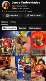 👉 Canal Curiosidades 4.52k inscritos🚀+593,1k de Views👀| Canal Viral Oportunidade Escalável🔥 - Imagem 5