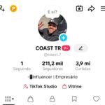 TIKTOK MONETIZADO 211 MIL SEGUIDORES