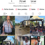 Uma conta no tik tok Vanderlei