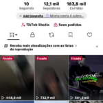 Tik tok 12mil seguidores