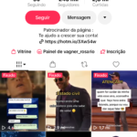 Conta TikTok 256 mil