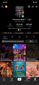 Conta tik tok com 52.000 seguidores - Imagem 2