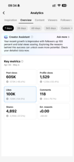 CONTA TIKTOK 3.8K — ORGÂNICA! - Imagem 3