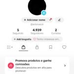 CONTA TIKTOK SHOP 5K SEGUIDORES