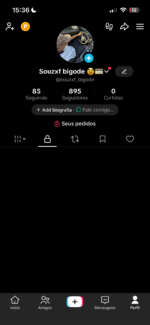 Conta com 895 seguidores!!! Aquecida para tiktok shop!!! - Imagem 2