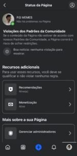 Página de Facebook - Imagem 2