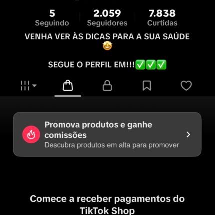 CONTA 2K SEGUIDORES TIKTOK BR 🇧🇷