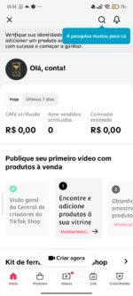 CONTA COM TIKTOK SHOP ATIVO + 2.6K DE SEGUIDORES PRONTO PARA VENDER NO SHOP!!! ( Oferta imperdível ) - Imagem 2