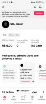 CONTA COM TIKTOK SHOP ATIVO + 2K DE SEGUIDORES PRONTA PARA VENDER NO SHOP!!!! (oferta imperdível) - Imagem 2