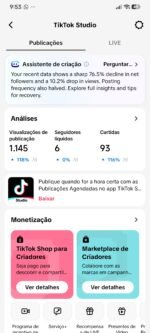 Conta TikTok Shop ativa à venda — nicho moda, beleza e lifestyle feminino. 5.043 seguidores reais - Imagem 3