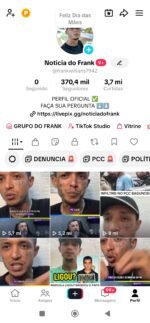🚨 TIKTOK MONETIZADO 370.1K Seguidores 3,7M Curtidas