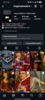 Inspira Mestre 79 mil seguidores- Motivação/ Engajamento altíssimo - Imagem 8